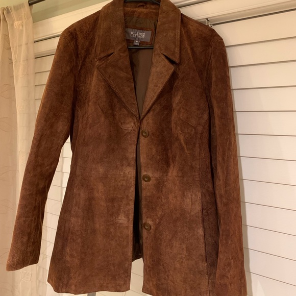 Wilsons Leather Jackets & Blazers - Vintage Wilson’s Leather Suede Blazer Jacket